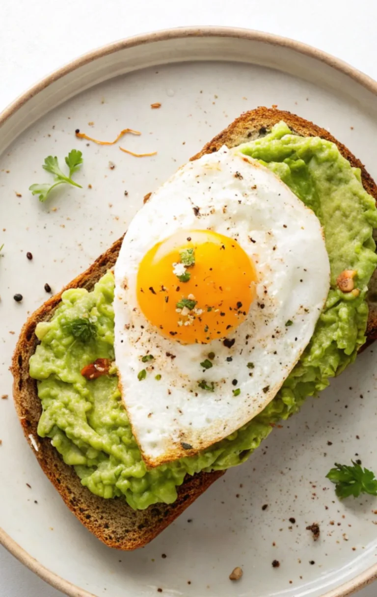 Avocado Toast With Egg