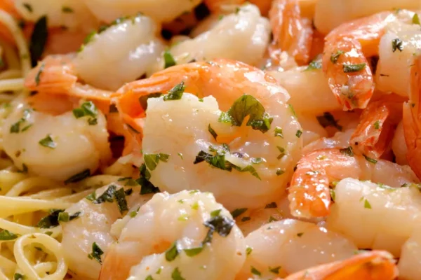 Garlic Shrimp Pasta