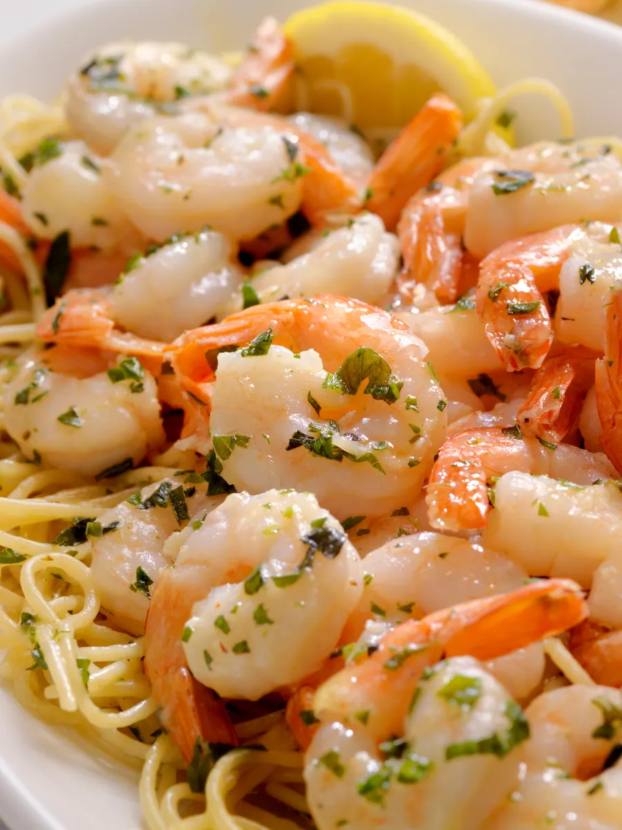 Garlic Shrimp Pasta