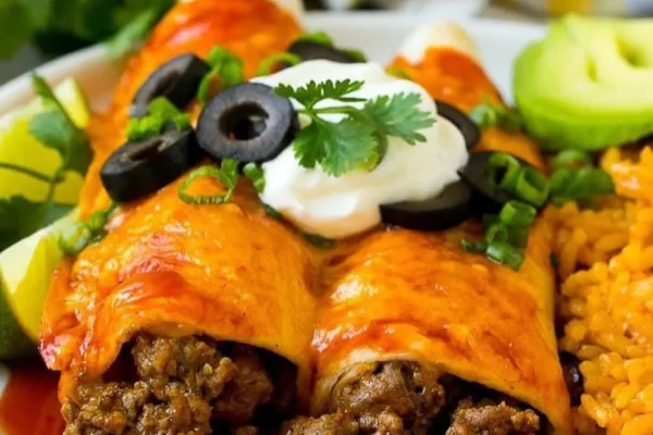 Ground Beef Enchiladas
