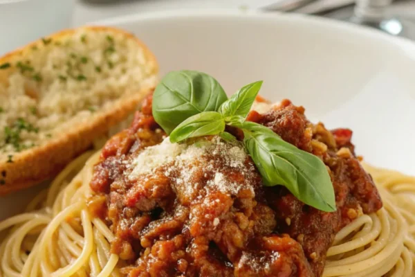 Ground Beef Spaghetti
