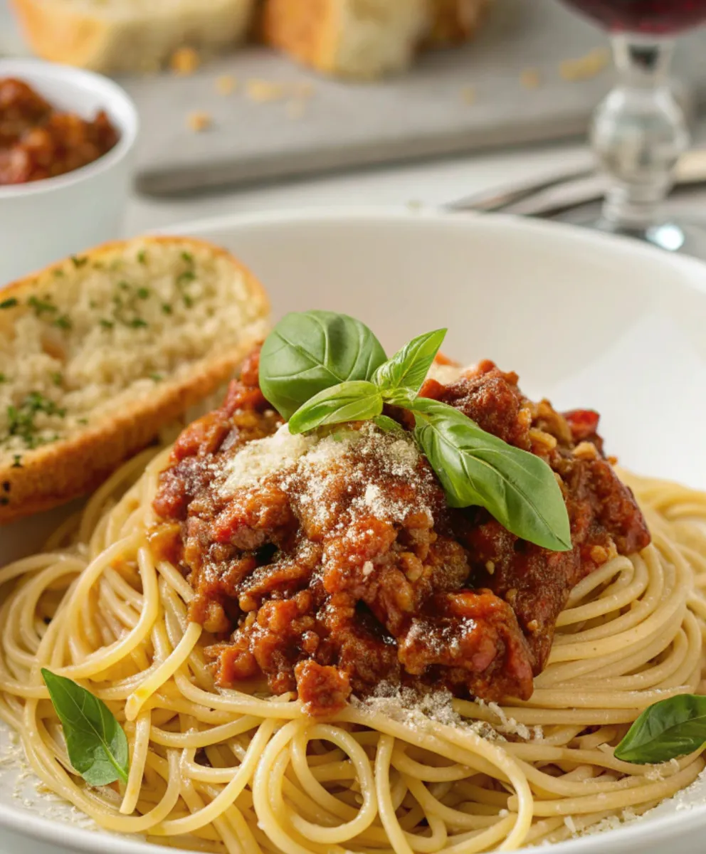 Ground Beef Spaghetti