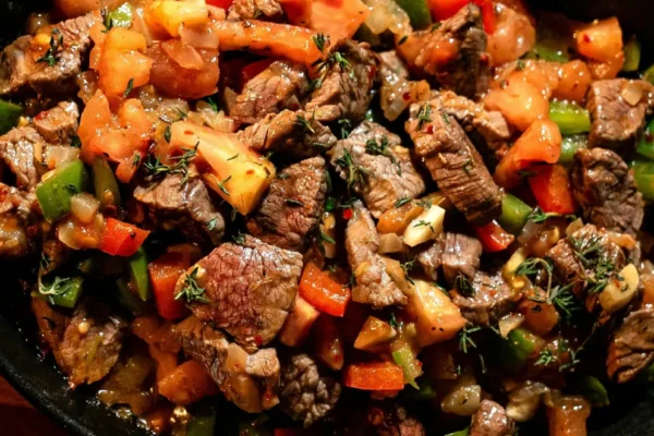 Ground Beef Stuffed Peppers