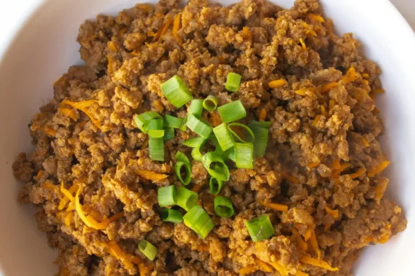 Korean Ground Beef Bowls