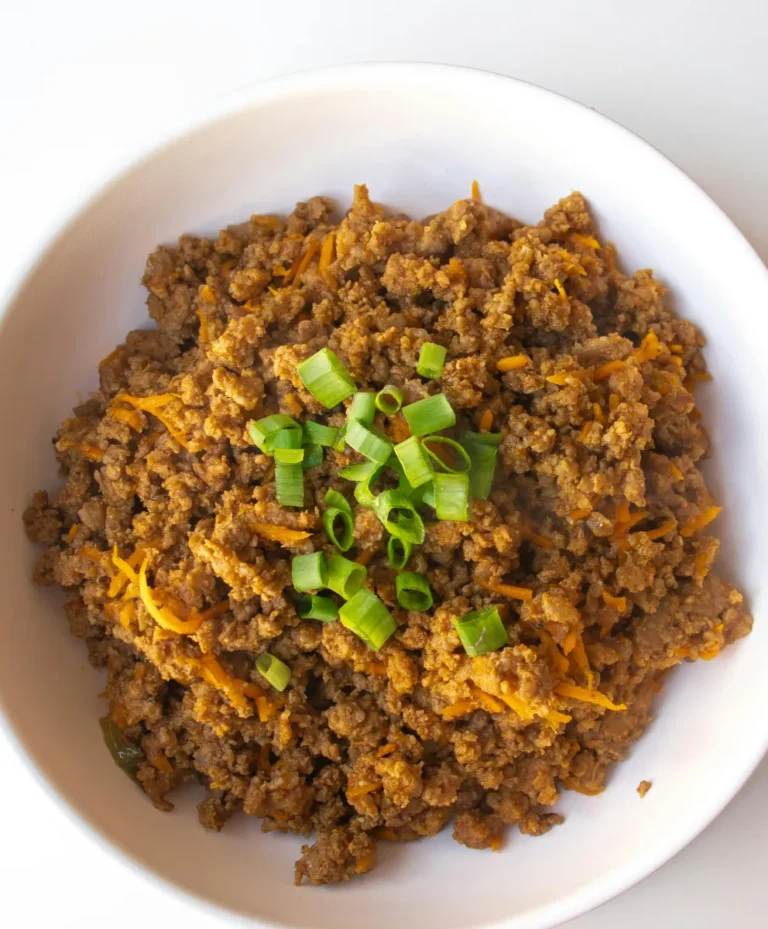 Korean Ground Beef Bowls