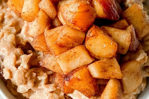 Peach Cinnamon Oatmeal